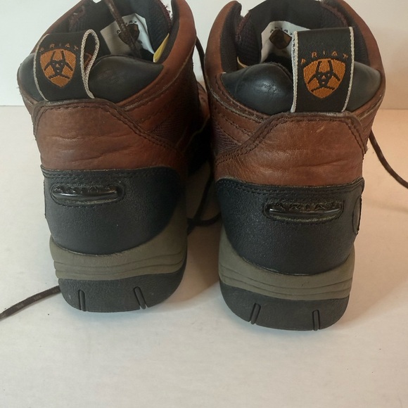 Ariat Terrain Brown Leather Boots - Picture 5 of 7